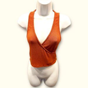 Urban Outfitters Cropped Ribbed Bra top Sz Small